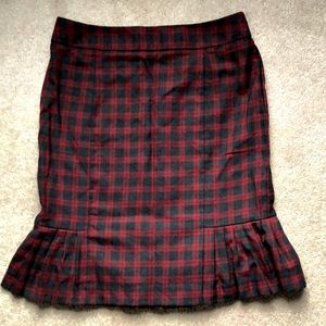 Brooks Brothers “346” Skirt 100% Wool Size 8